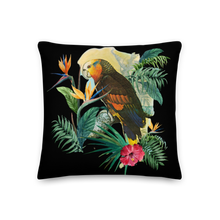 Load image into Gallery viewer, Premium Vincentian Parrot Print Pillow
